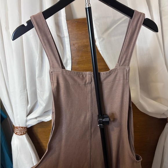 Halara brown v neck Overalls - Picture 6 of 6